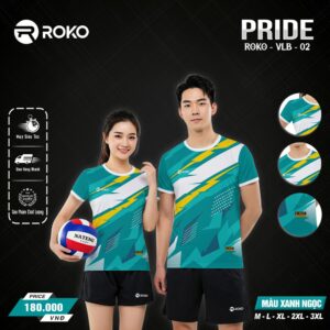 Áo thể thao ROKO - VLB - 02 xanh ngọc