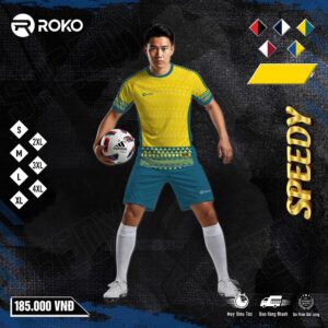 Áo Thể Thao ROKO Speedy Màu Vàng Chanh - Năng Động và Cá Tính