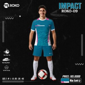 Áo Không Logo Roko 09 Impact Màu Xanh Lý - Năng Động & Thoáng Mát